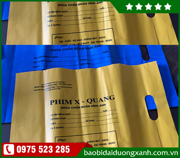 Túi HDPE đựng sản phẩm y tế 25-40cm